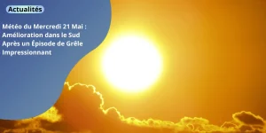 Météo du Mercredi 21 Mai