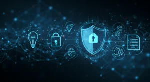 Digital shield protecting intellectual property symbols in a secure network