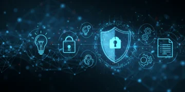 Digital shield protecting intellectual property symbols in a secure network
