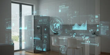 Futuristic smart home with integrated digital twin technology