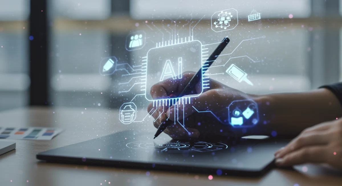 Human creativity augmented by generative AI tools