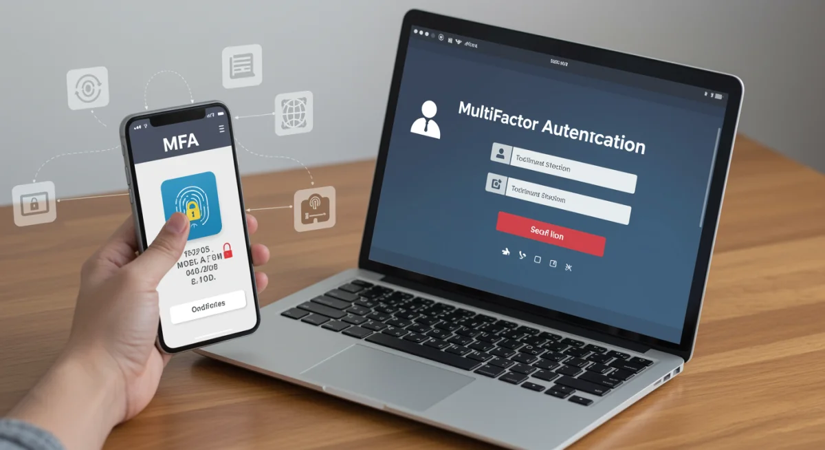 Multi-factor authentication protecting online accounts