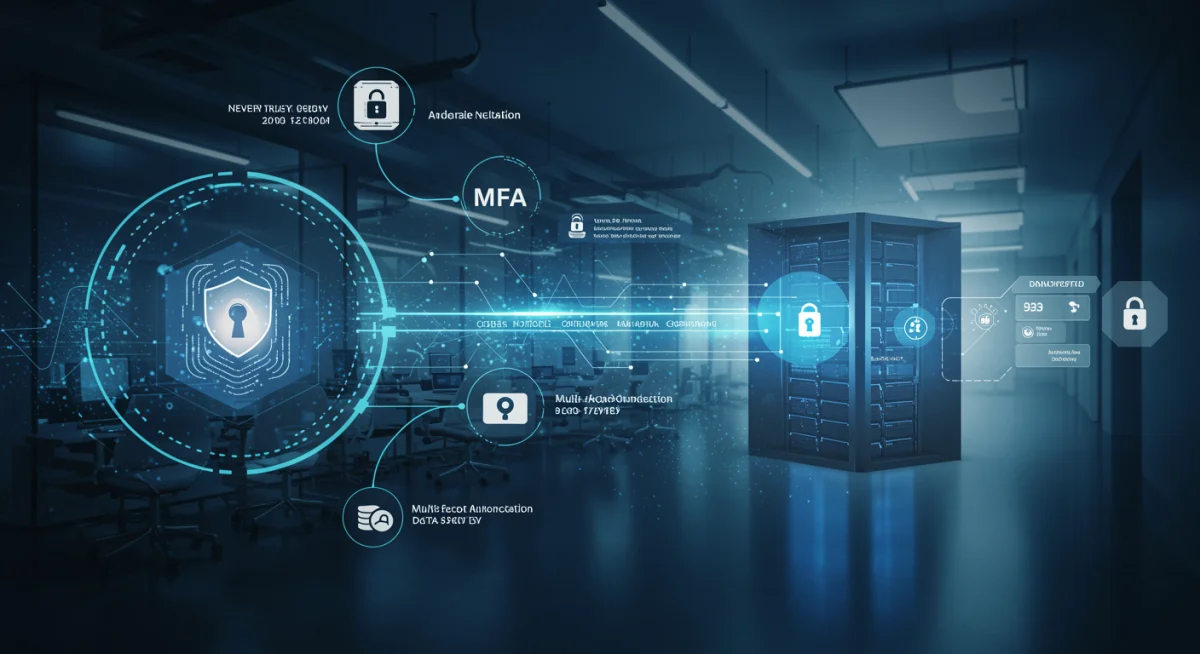 Multi-layered security with biometric and MFA for Zero Trust