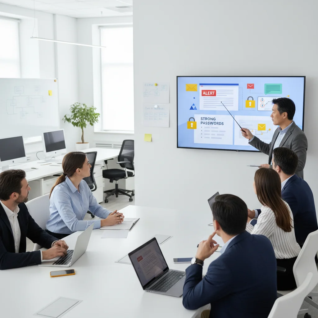 Employee Training: Boosting Digital Security Awareness by 60% in U.S. Workplaces for 2026