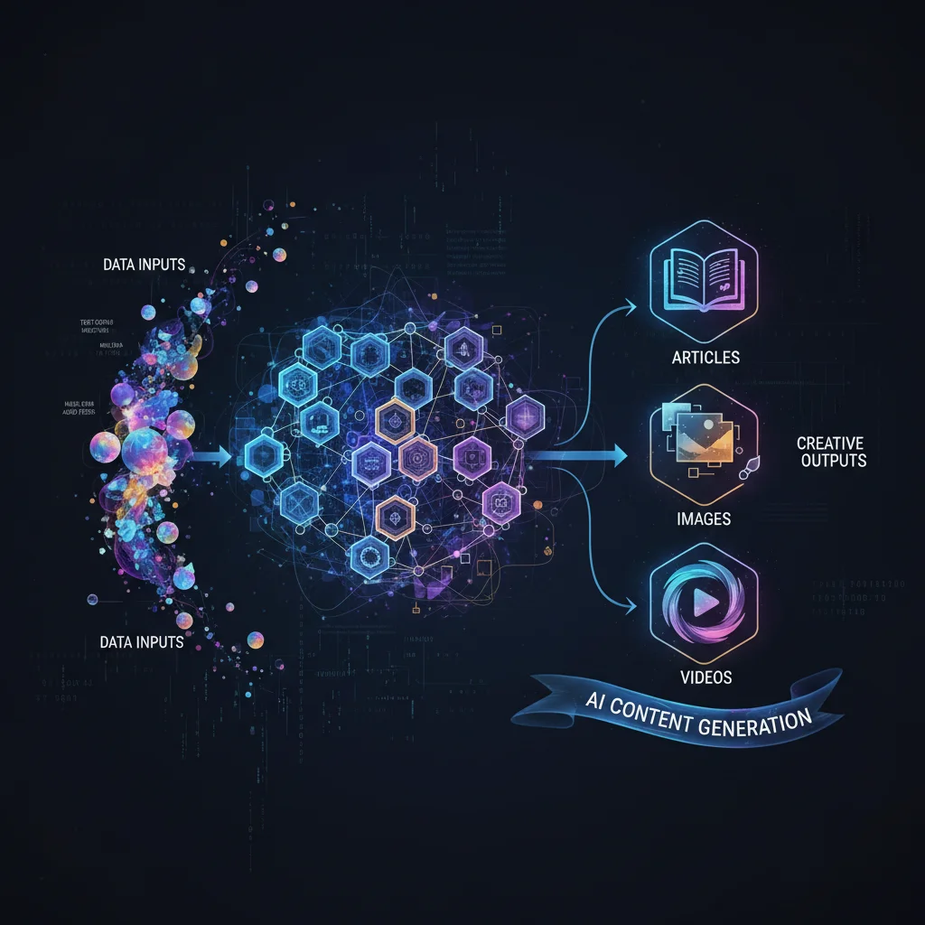 Neural network generating diverse online content efficiently