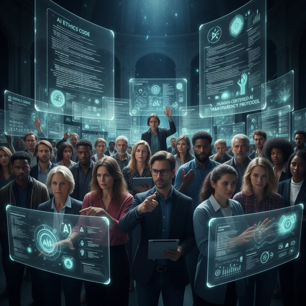 Digital ethics and human interaction with AI-generated content 2026