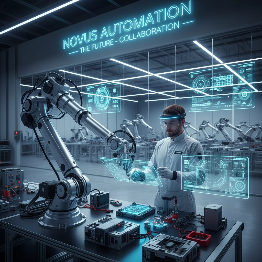 Human-robot collaboration in AI-powered industry