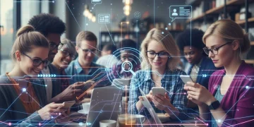 AI-powered personalization transforming US online experiences with data-driven insights.