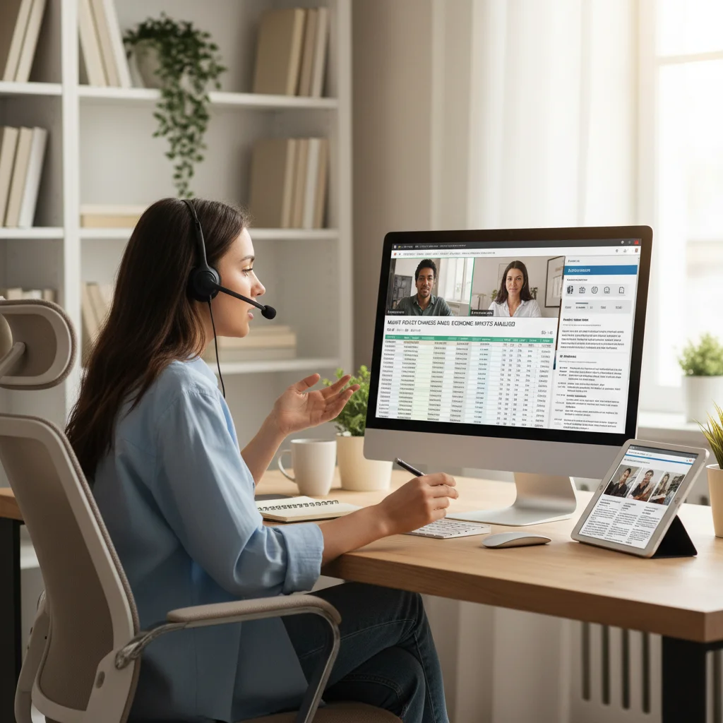 Freelancer strategizing for new gig economy regulations