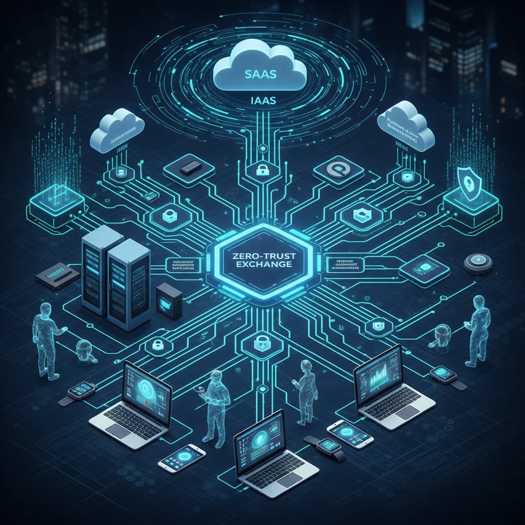 Modern enterprise IT environment secured with Zero Trust framework